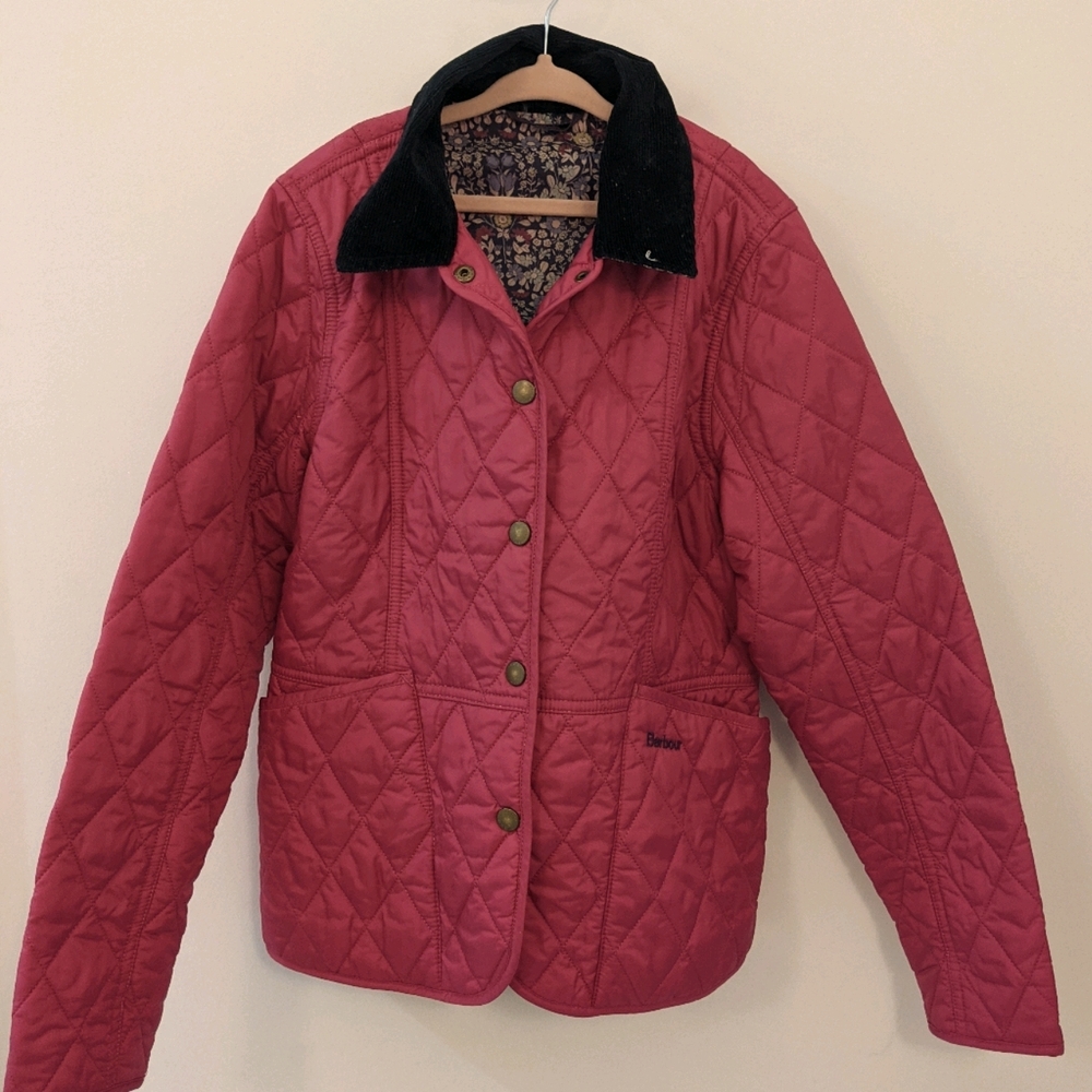 Girls Barbour Quilted Coat Limited Edition